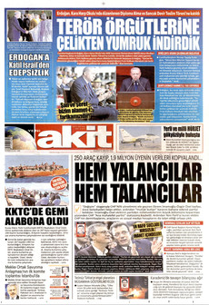 YENİ AKİT 31 Ağustos 2026 Gazete Manşeti Küçük