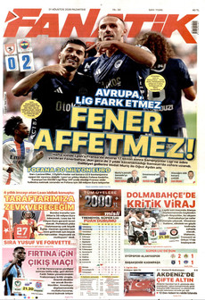 FANATİK 31 Ağustos 2026 Gazete Manşeti Küçük