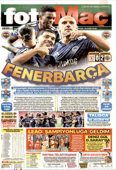 FOTOMAÇ 31 Ağustos 2026 Gazete Manşeti Küçük