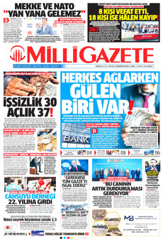 MİLLİ GAZETE 1 Eylül 2026 Gazete Manşeti Küçük