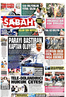 SABAH 5 Eylül 2026 Gazete Manşeti Küçük