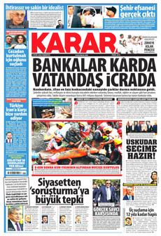 KARAR 5 Eylül 2026 gazete manşeti