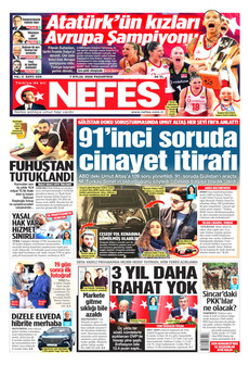 NEFES 7 Eylül 2026 Gazete Manşeti Küçük