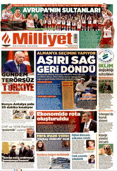 MİLLİYET 7 Eylül 2026 Gazete Manşeti Küçük