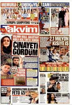 TAKVİM 7 Eylül 2026 Gazete Manşeti Küçük