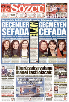 SÖZCÜ 7 Eylül 2026 gazete manşeti