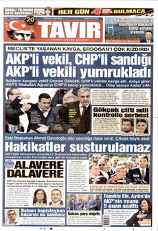 TAVIR GAZETESİ 8 Eylül 2026 Gazete Manşeti Küçük