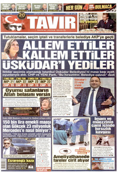 TAVIR GAZETESİ 9 Eylül 2026 Gazete Manşeti Küçük