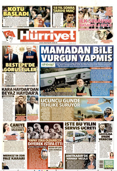 HÜRRİYET 10 Eylül 2026 Gazete Manşeti Küçük