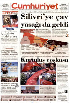 CUMHURİYET 10 Eylül 2026 Gazete Manşeti Küçük