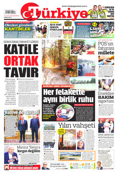 TÜRKİYE GAZETESİ 10 Eylül 2026 Gazete Manşeti Küçük