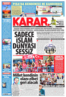 KARAR 10 Eylül 2026 Gazete Manşeti Küçük