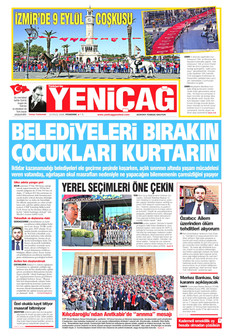 YENİÇAĞ 10 Eylül 2026 Gazete Manşeti Küçük