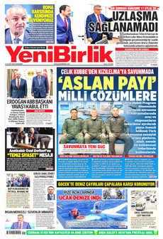 YENİBİRLİK 10 Eylül 2026 Gazete Manşeti Küçük