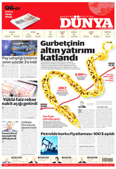 DÜNYA 10 Eylül 2026 Gazete Manşeti Küçük