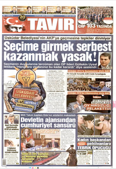 TAVIR GAZETESİ 10 Eylül 2026 Gazete Manşeti Küçük