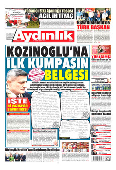AYDINLIK GAZETESİ 15 Eylül 2026 Gazete Manşeti Küçük