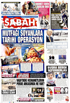SABAH 16 Eylül 2026 Gazete Manşeti Küçük