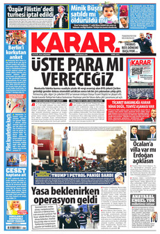 KARAR 16 Eylül 2026 Gazete Manşeti Küçük