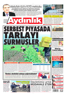 AYDINLIK GAZETESİ 16 Eylül 2026 Gazete Manşeti Küçük