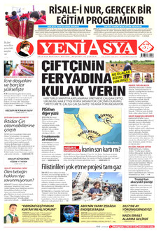 YENİ ASYA 16 Eylül 2026 Gazete Manşeti Küçük
