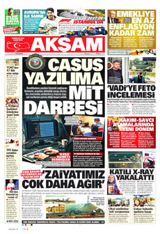 AKŞAM 17 Eylül 2026 Gazete Manşeti Küçük