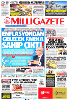 MİLLİ GAZETE 17 Eylül 2026 Gazete Manşeti Küçük