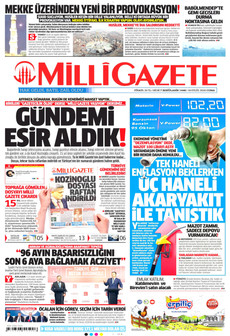 MİLLİ GAZETE 18 Eylül 2026 Gazete Manşeti Küçük