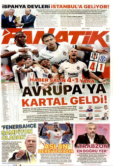 FANATİK 18 Eylül 2026 gazete manşeti