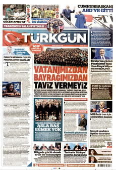 TÜRKGÜN 21 Eylül 2026 gazete manşeti