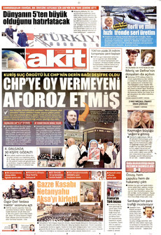 YENİ AKİT 21 Eylül 2026 gazete manşeti