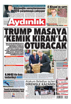 AYDINLIK GAZETESİ 21 Eylül 2026 gazete manşeti