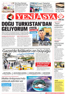 YENİ ASYA 21 Eylül 2026 gazete manşeti
