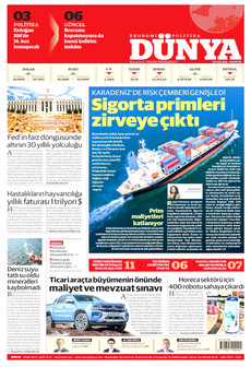 DÜNYA 21 Eylül 2026 gazete manşeti