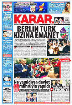 KARAR 22 Eylül 2026 gazete manşeti